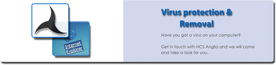 HCS Anglia - Virus removal at home - Based in Diss, Norfolk